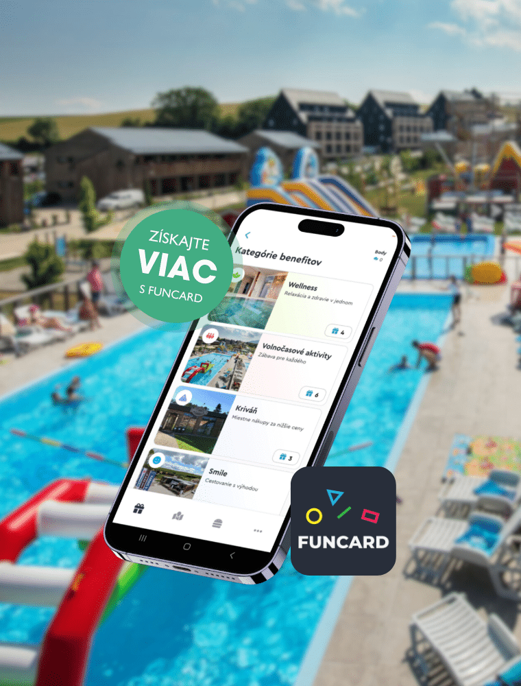 ☀️ Ešte väčšia zľava? S našou appkou Funcard sa to dá 🌴