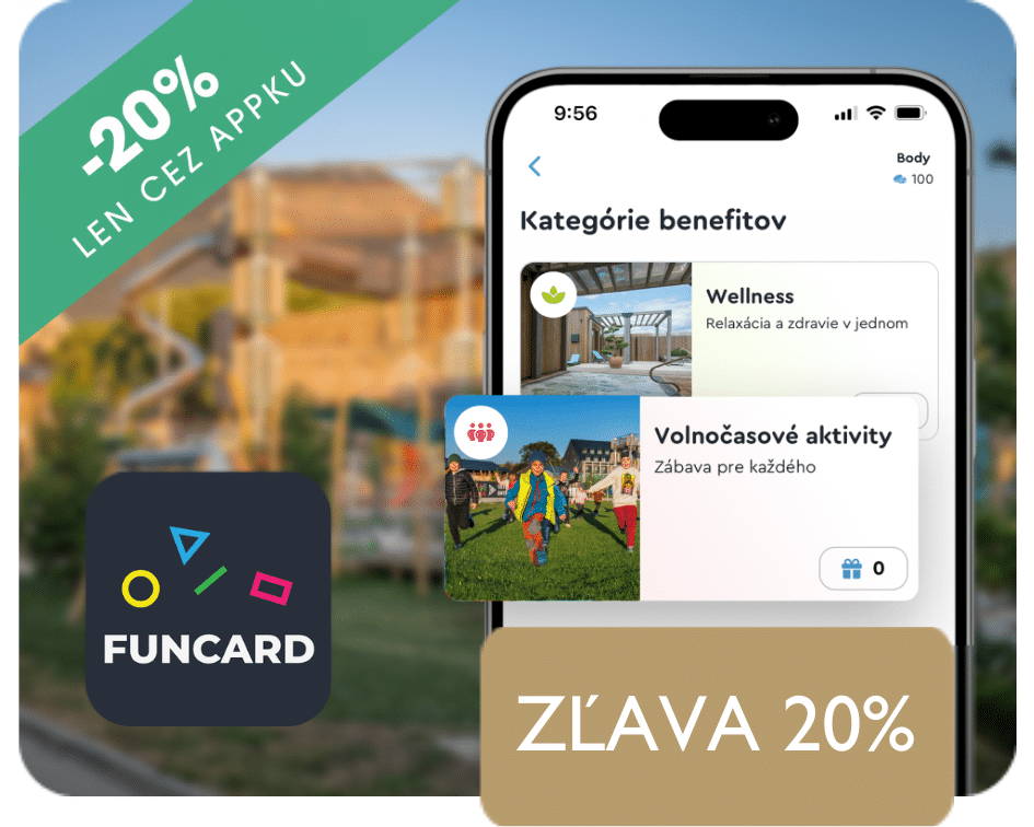 Jesenný pobyt s 20% zľavou bez obmedzení