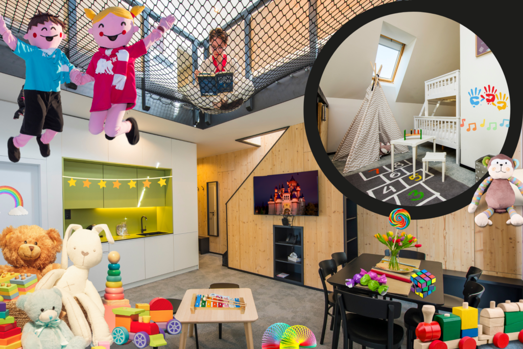 Detský apartmán plný hračiek
