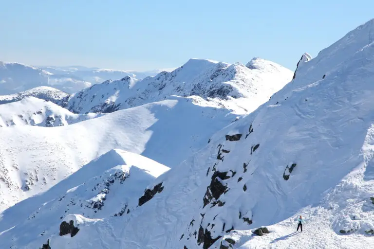 Zimná panoráma Nízkych Tatier
